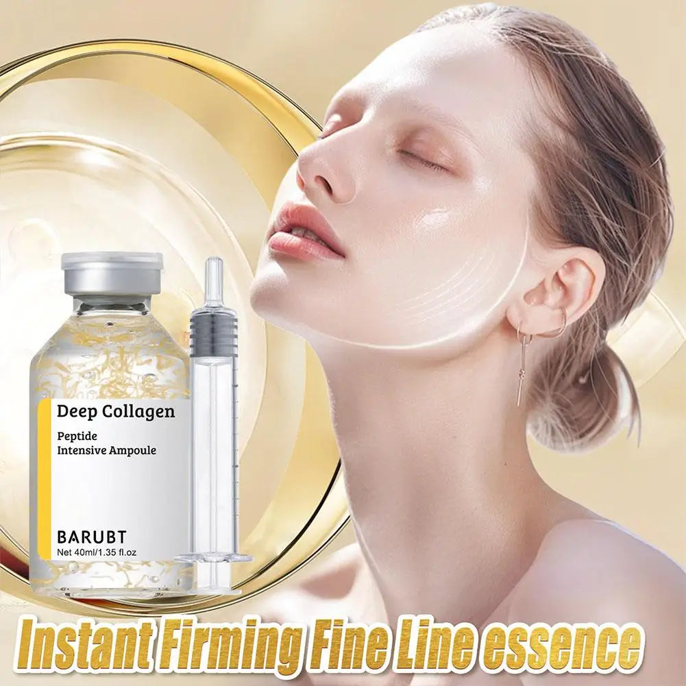 Deep Collagen Peptide Intensive Ampoule Serum – Firming & Hydrating Anti-Aging Essence (40ml)