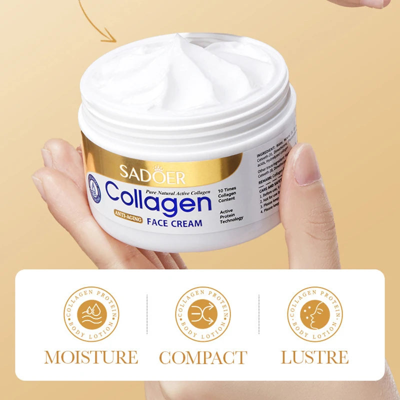 SADOER Collagen Firming Moisturizing Face Cream