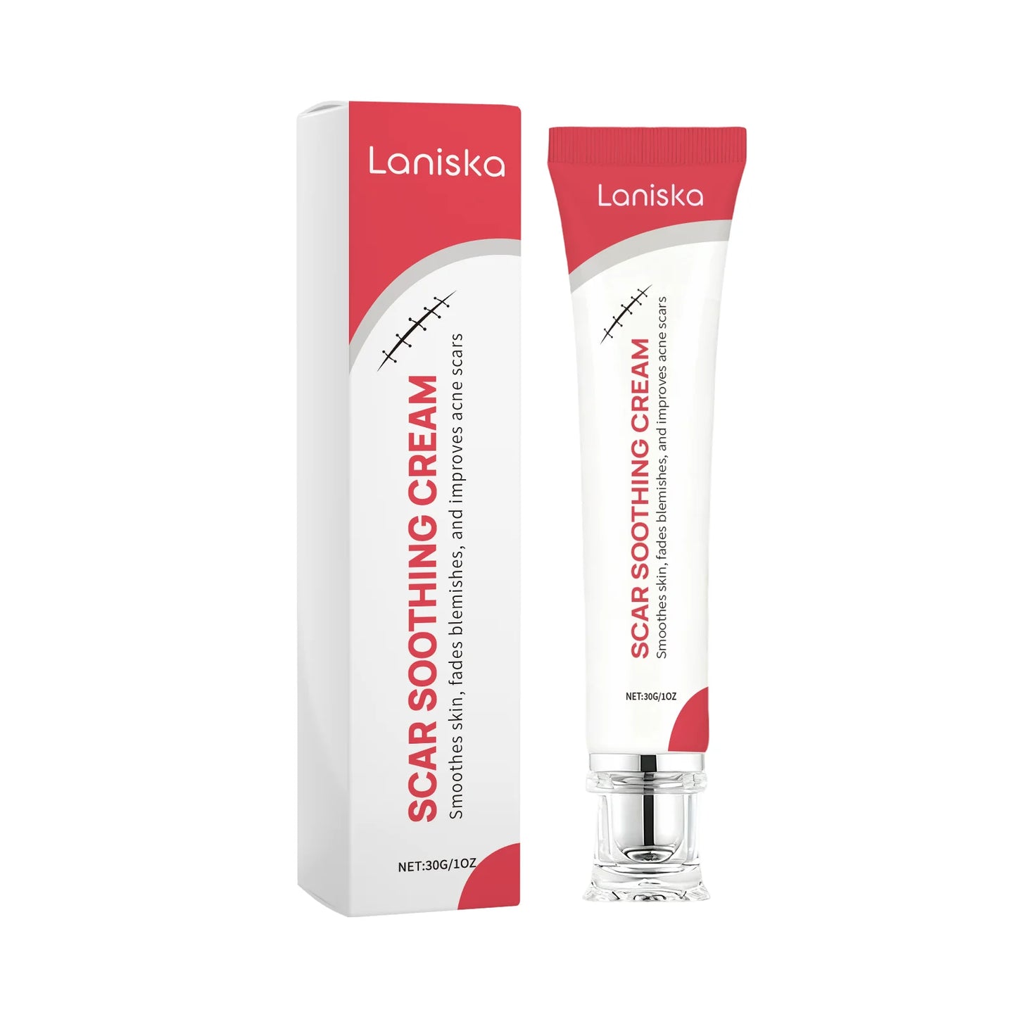 Laniska Scar Repair Cream – Moisturizing Skin Smoothing Treatment (30g)