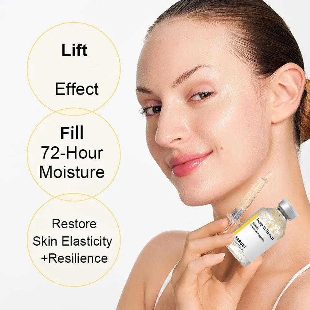 Deep Collagen Peptide Intensive Ampoule Serum – Firming & Hydrating Anti-Aging Essence (40ml)