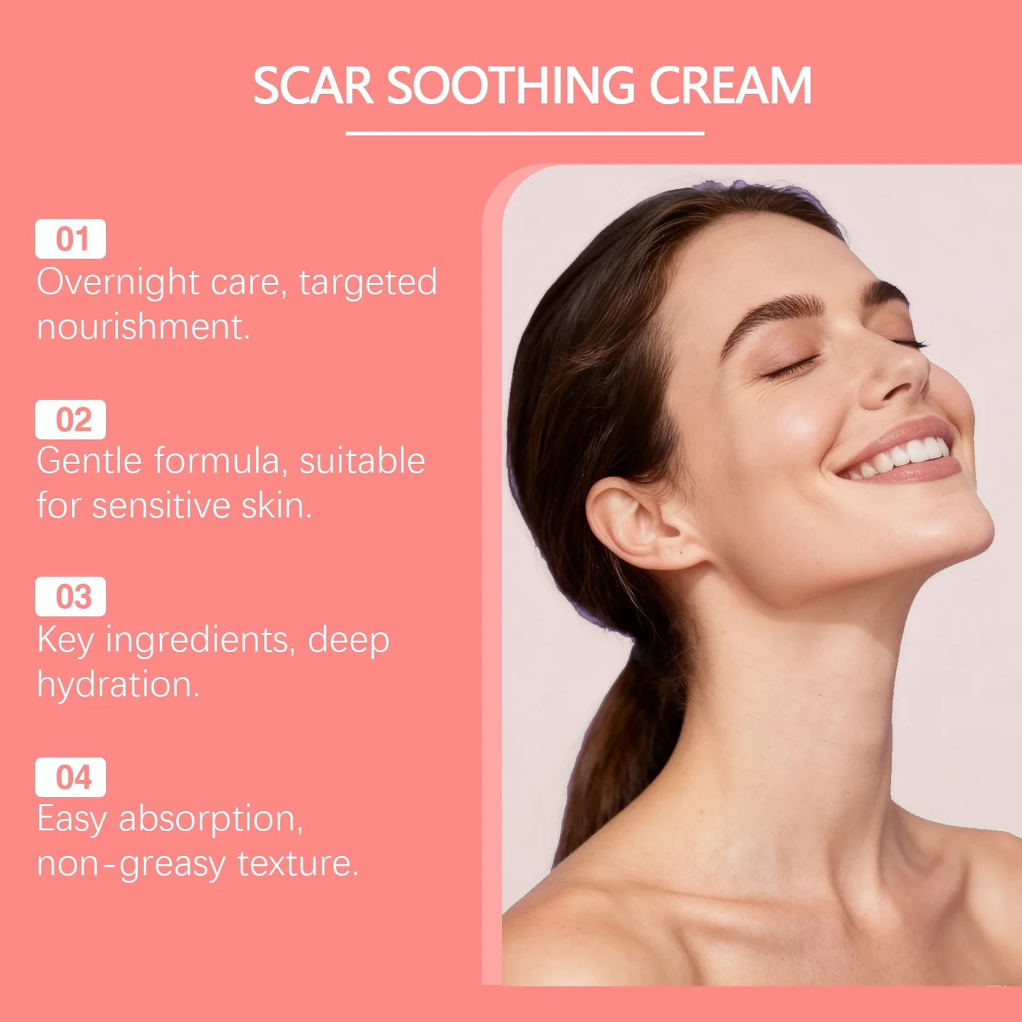 Laniska Scar Repair Cream – Moisturizing Skin Smoothing Treatment (30g)