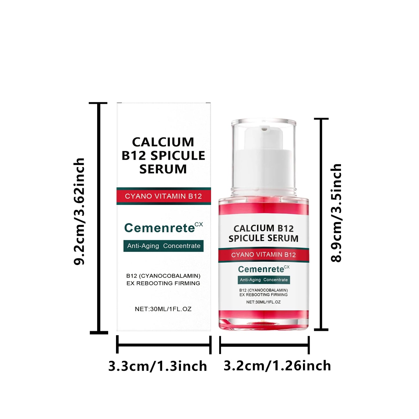 Hoygi Calcium Anti-Aging Skincare Set – Serum, Eye Patches & Multi Balm